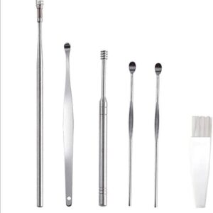 City Pusher&Ear Cleaner Stainless Steel#GT135B