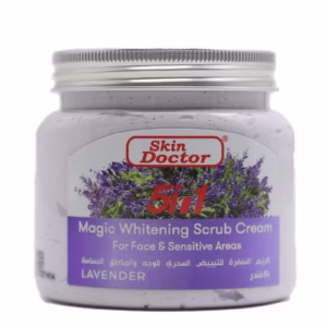 Lavender Magic 5in1 Whitening Scrub Cream for Face & Sensitive Areas#SD335